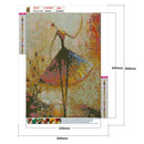 5D DIY Full Drill Diamond Painting Embroidery Mosaic Craft (Dance-W0123)