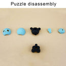 25PCS Cartoon animal mini cute eraser For kid rubber stationery For pencil Q8M1
