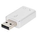 CableDeconn 5.1 Channel USB to 3.5mm Jack Audio External Sound Card Adapter