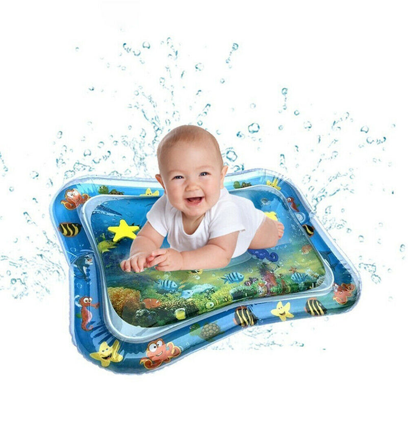 Fancy Tummy Time Water Play Mat Activity Mat Inflatable Baby Playmat Leakproof