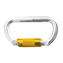 2pcs 25KN Twist Gate Auto Locking Carabiner Buckle Hook Climbing Quickdraw