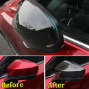 1Pair For Mazda Cx-5 Cx5 17-18 Car Rearview Mirror Abs Carbon Fiber Color D D4Z7