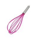 New Handle Whisk silicone Kitchen Mixer Balloon Wire Egg Beater Tool L4P8