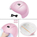 36W 12 Leds USB Nail Lamp UV natural light Nail Gel Dryer Curing Polish Machine