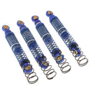 4PCS 1/10 RC Rock Crawler Metal Oil Suspension Shocks Absorber 72mm for D90