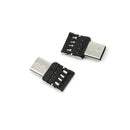 2pcs USB 3.1 Type C Male to USB Female OTG Adapters Converter For Tablet Phon ï¼D