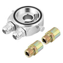M20 X 1.5 10An Inlet Outlet Oil Filter Cooler Relocate Adapter Sandwich Pla M2N3