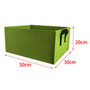 2PCS FABRIC GARDEN GROW BAGS RAISED BED VEGETABLES PLANT CONTAINER PINK & GREEN