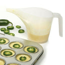 Tip Mouth Plastic Measuring Jug Cup Graduated Cooking Kitchen Bakery ToolS Hn