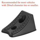 4 Pack Heavy Duty Wheel Chocks For Caravan Car Wheel Stoppers Tire Stops Pa M7I7