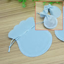 30X Velvet Xmas Wedding Party Sweet Jewelry Drawstring Favor Gift Bag Light Blue
