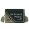Fashion Women Shoulder Bag Letters PU Leather Flap Messenger Bags (Green)