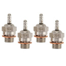 4pcs Steel 70117 N4 Super Glow Plug Med Universal for HSP 1:10 RC Car Accs
