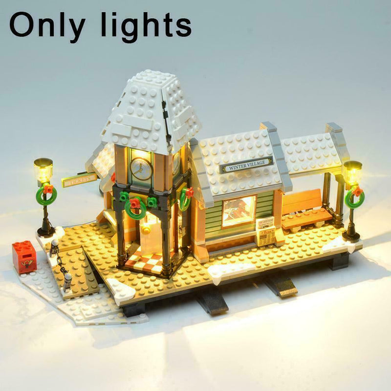 LED Light Up Kit For Winter Village Station 10259 Lighting Set kit building S6T5