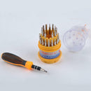 31 In 1 Magnetic Mini Screwdriver Bit Set Precision Tools Hex Torx Tool K D V6Q5