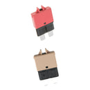 2pcs Automatic Resettable Fuse Auto Marine Circuit Breaker Blade 5A 10A 12V