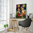 Full Drill Diamond Painting Home Decor DIY Mosaic Picture (PSD077 Dog)