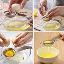 Egg Yolk White  Separator Divider Extractor Filter Strainer Tool Kitchen Gadgets