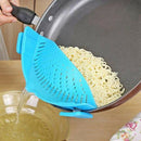 Silicone Pot Filter Kitchen Clip Pot Filter Drain Excess Liquid Drain Pasta R8V5
