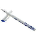 Delicate China Orchid Blue White Porcelain Style Office School Gel Writing Pen
