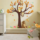 Removable Cartoon Animal Wall Stickers Kids Room Wall Decor 084