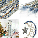Large Star Moon Feather Dreamcatcher Dream Catcher Wall Home Hanging Decoration
