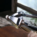 Garlic Press Stainless Steel Professional Heavy Soft-Handled Garlic Press C V5K8