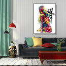 Painting By Numbers Kit DIY Buddha Statue Canvas Oil Art Picture Home Decor