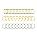 100pcs/Set Hair Braid Dreadlock Beads Braiding Hair Extension Accessorie QzBX