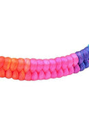 Women's Favorite Fashion Rainbow Fluorescent Colors Woven Bracelet E8A5