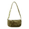 Casual Nylon Handbag Women Tie Dye Print Underarm Shoulder Bags (Green)