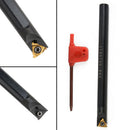 1X(1pc Snr0010k11 Internal Tool Boring Holder+ Wrench + 11ir A60 Carbide In