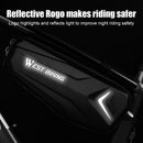 Bicycle Hard Shell Bag Front Tube Frame Holder MTB Mountain Road Bike Pouch