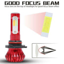 2x 3000K 6000K 8000K 4200LM COB LED Fog Lamp Tail Light Bulbs for Car Motorcycle