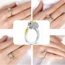 Women Cute Rabbit Animal Finger Ring Crystals Jewelry Adjusted W2G8 Gifts R F9J2