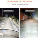 Motorcycle LED Headlight Outside Driving Bar Light LED Auxiliary Headlight