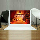 Vinyl Waterproof Wall Background Cloth Photo Backdrop (Christmas Style 2) A