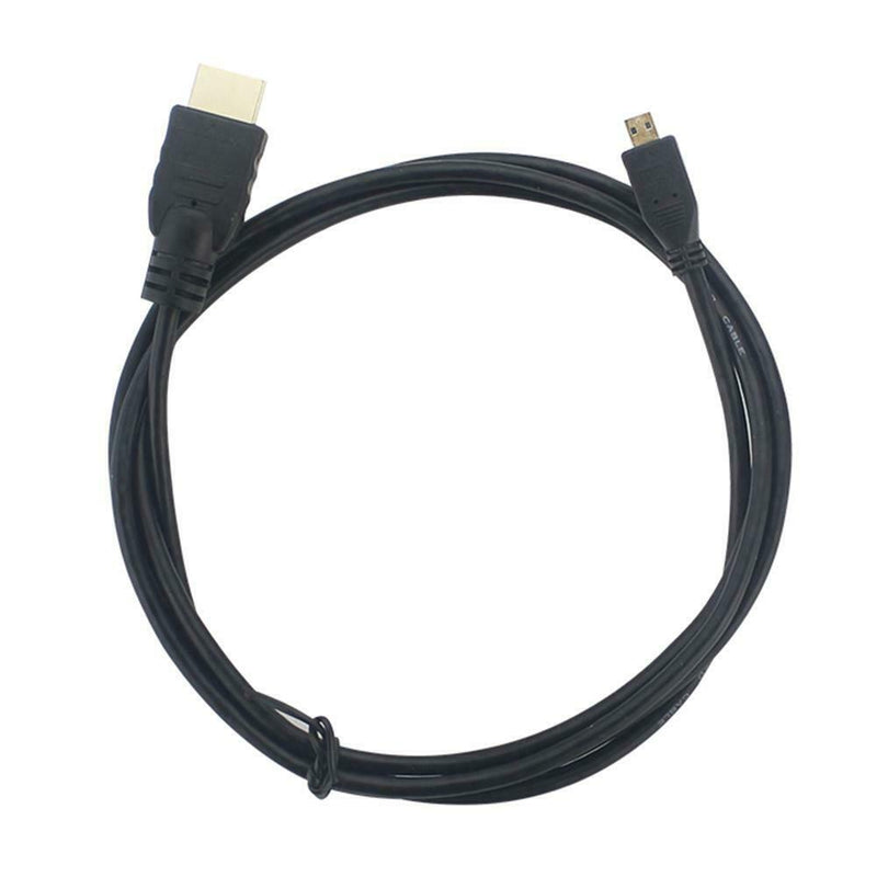 1.5m Micro HDMI to HDMI Cable 4K HD Video Adapter Cord for Raspberry Pi 4B