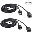 2PCS 10FT Extension Cable Cord for Nintendo SNES & NES Mini Classic ControllerME