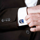 1pair Prom Men Cufflinks Wedding Party Gift Earth Map Fashion Copper Shirt Suit
