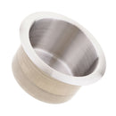 New Stainless Steel Recessed Cup Drink Holder for Marine Boat RV Camper 85x55mm