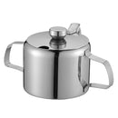 Stainless Steel Sugar Bowl Condiment Pots Seasoning Dispenser Container 10oz