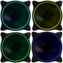 1X(Jonsbo Fr-301 Fan Pc Case Fan Cooler 12Cm Computer Cpu Cooling Fan Rgb A