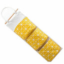 Storage Bag Cotton and linen Waterproof Pocket Wall Hanging