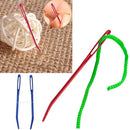 2x Aluminium Bent Tip Tapestry Yarn Needle for Cross Stitch Knitting Craft