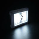 4* COB LED Light Switch Wall Night Lights Battery Operated Closet LampBDlj