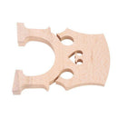 2 Piece 3/4 4/4 Regulated Double Bass Contrabass Bridge Maple Replacement P F5I8
