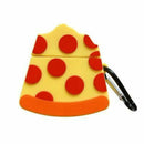 Unique Pizza Pattern Protective Case Shockproof Silicone Cover for Airpods 1/2