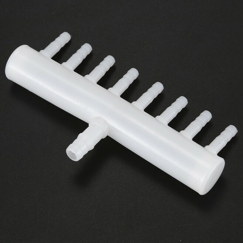 8 Manifold Aquarium O2 Air flow control Lever valve 8 wege 03 Valve A9F2