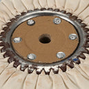 8Inch Round Cotton Airway Polishing Buffing Pad Wheel Tool Attachment Metal P8J9